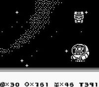 une photo d'Ã©cran de Super Mario Land 2 sur Nintendo Game Boy